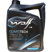 Моторна олива Wolf GUARDTECH 10W-40 B4 4 л