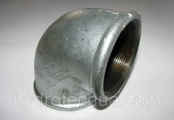 Кут 90° оцинкований ВВ 2 1/2" Hydro-T