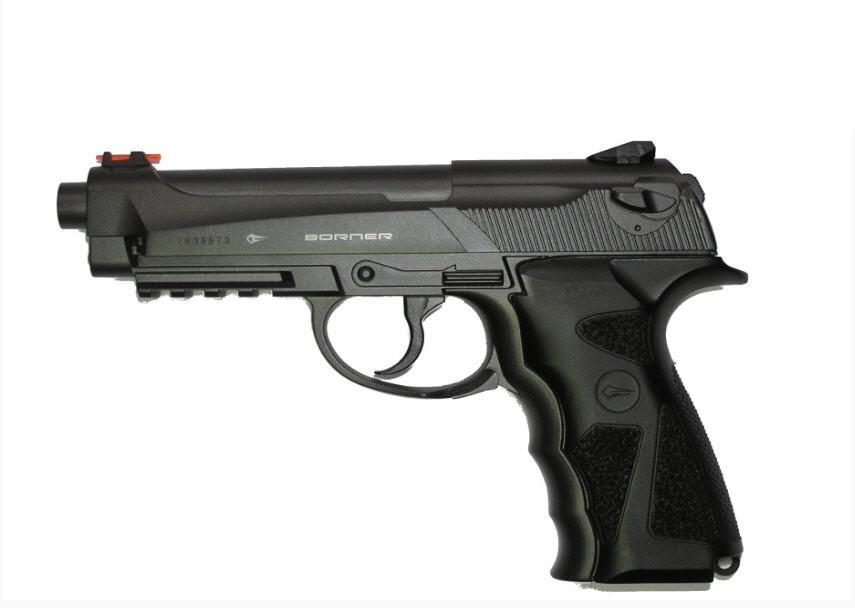 Пневматичний пістолет Borner Sport 306 (Crosman C 31), пластиковий затвор