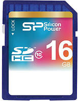 КАРТА ПАМЯТИ SILICON POWER SDHC 16 GB CLASS 10