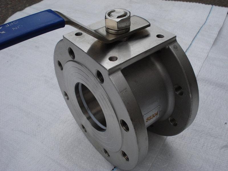 Нержавіючий кран фланцевий AISI 304 DN 80, фото 1