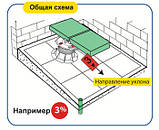 DPH-6-PH5 Buzon опора регульована за висотою 175-285 мм. Фонтан на опорах тераси палубного типу, фото 4