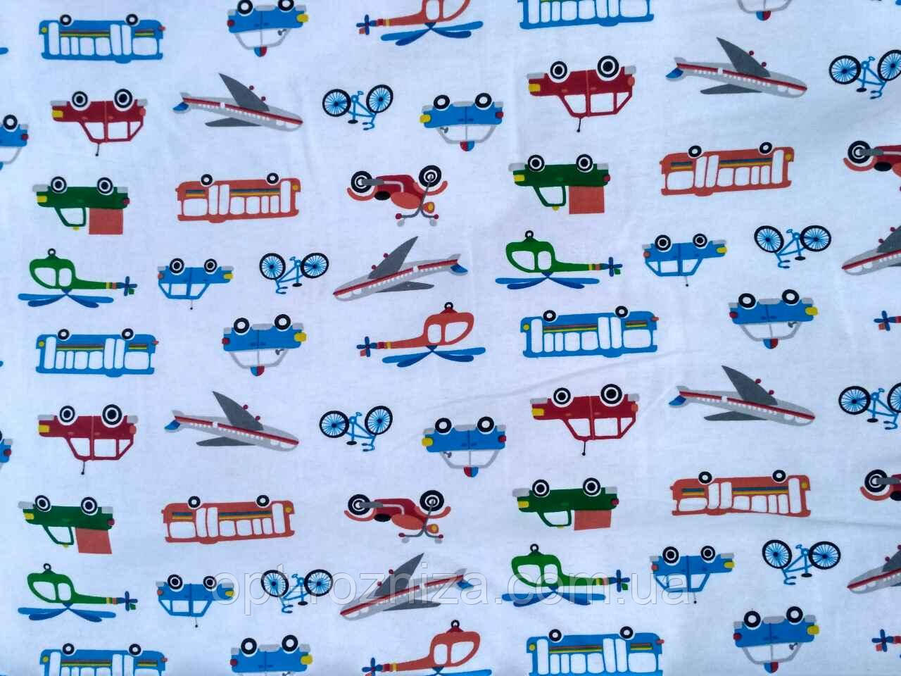 Байкова тканина для дитячої постільної білизни., фото 1