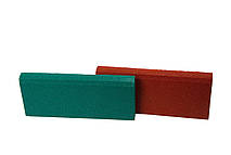 Гумовий бордюр 500/250/40 зелений