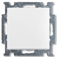 Вимикач 1-клавішний, білий — Abb Basic 55