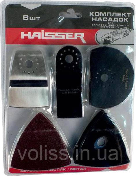 Комплект насадок для реноватора 6 шт Haisser HS107001