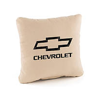 Подушка с лого Chevrolet флок