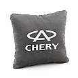 Подушка з логотипом CHERY флок, фото 2
