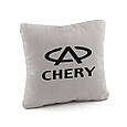 Подушка з логотипом CHERY флок, фото 4
