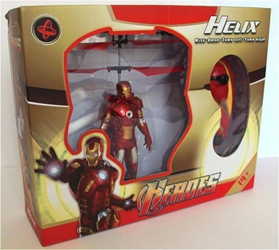 Летающая игрушка на пульте управления железный человек, цена 520 грн ...