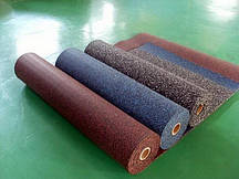 Гумовий килимок 1500х700х15 кавовий