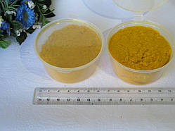 Флок пудра велика. Колір жовтий. р-р 0.6 мм. Об'єм 80 мл