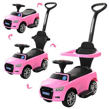 Каталка Толокар для малюків з батьківською ручкою BAMBI M 3503A-8