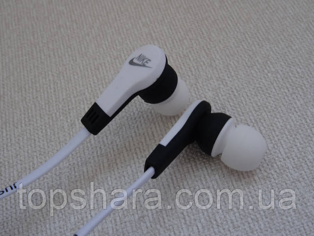 Наушники спортивные беспроводные Bluetooth Nike MS-B4 белые