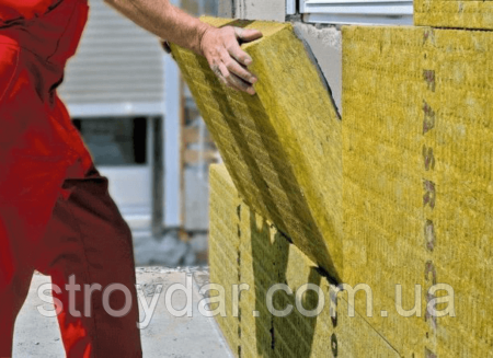 Теплоізоляція під штукатурку Rockwool FRONTROCK S 100 мм, фото 1