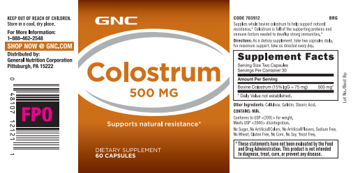 GNC  Colostrum