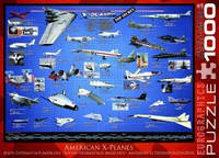 Пазлы 1000 элементов Американские самолеты-разведчики Eurographics 6000-0248