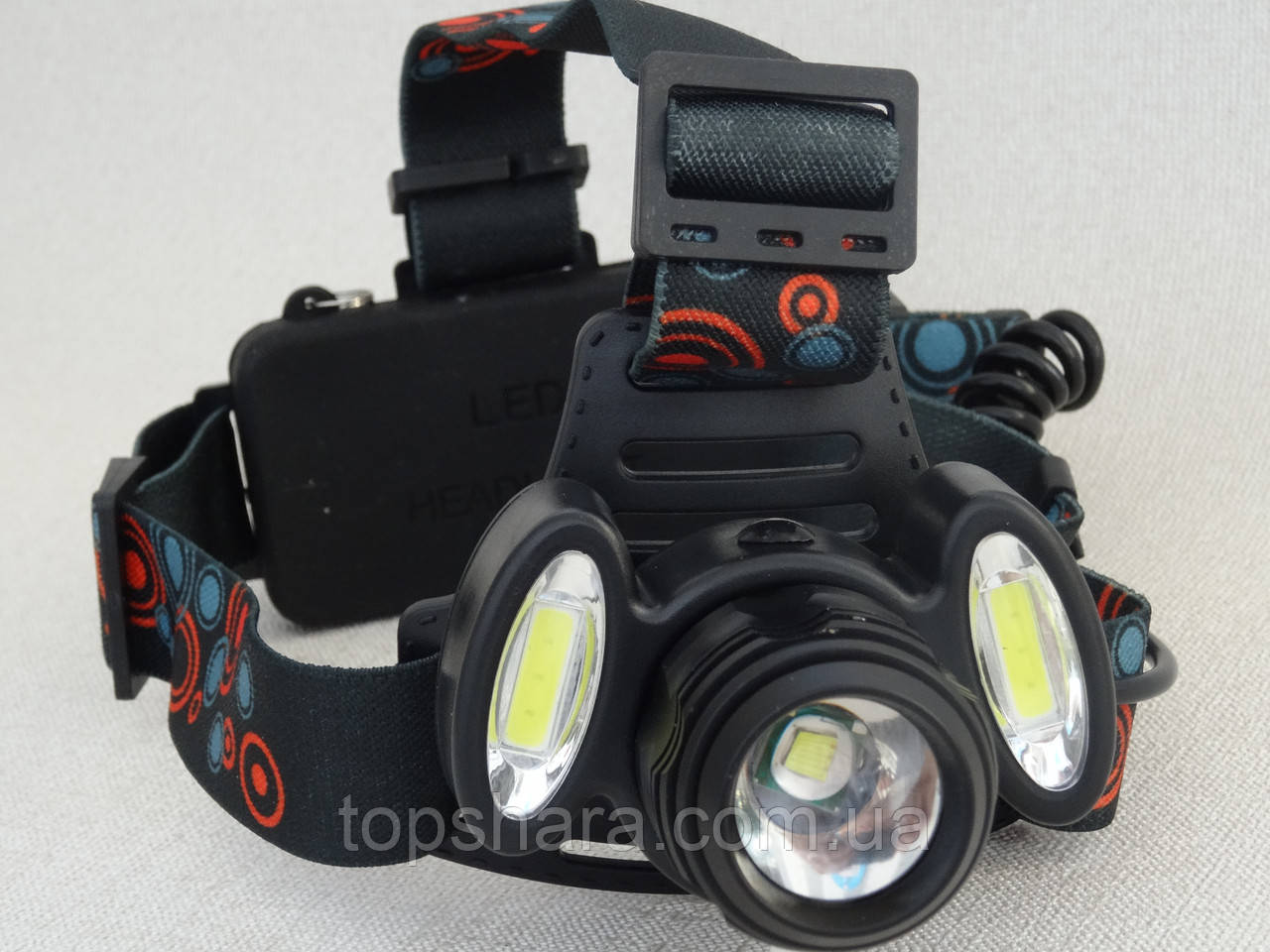 Ліхтарик налобний Police BL-C862-T6 158000W чорний