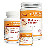 Долфос для собак Бета-каротин + біотин, (1т/20 кг), 90таб.