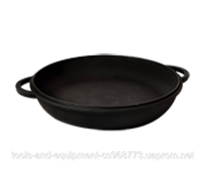 Кришка-сковорода чавунна "Ситон" Ø 340 мм (вага — 3,5 кг)