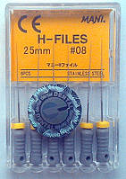 H-Files Mani 08 25 mm (Хедстрем файл Мани 25мм)