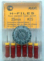 H-Files Mani 25 25 mm (Хедстрем файл Мани 25мм)