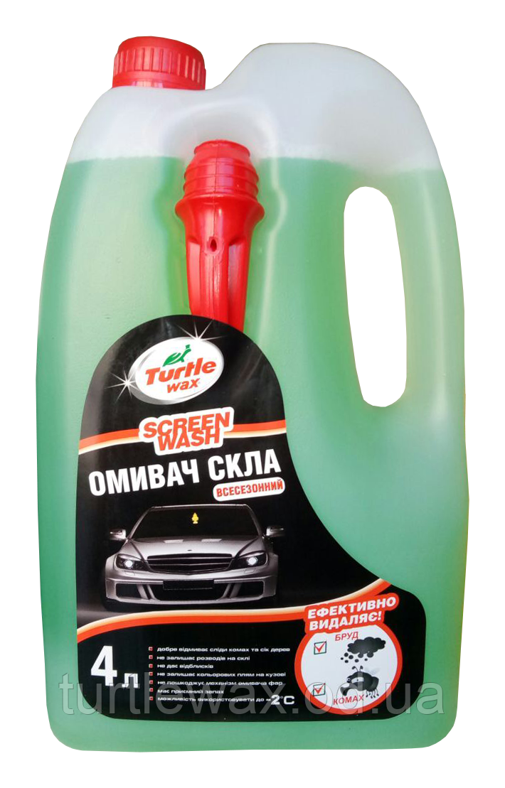 Рідина омивача літня Turtle Wax, 4л