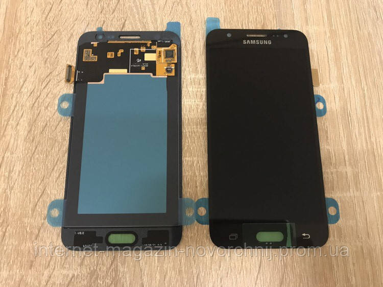 Дисплей Samsung J500 Galaxy J5 Чорний(Black), GH97-17667B, Super AMOLED!