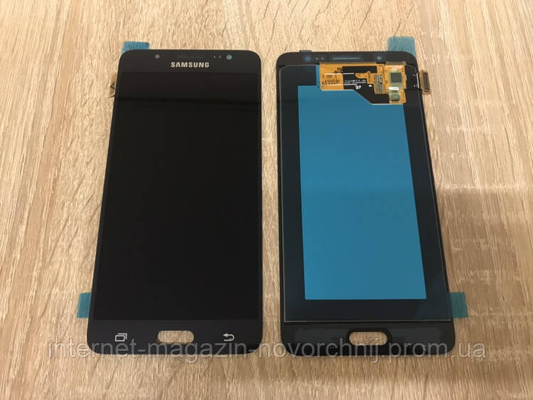 Дисплей Samsung J700 Galaxy J7 Чорний(Black),GH97-17670C, Super AMOLED!