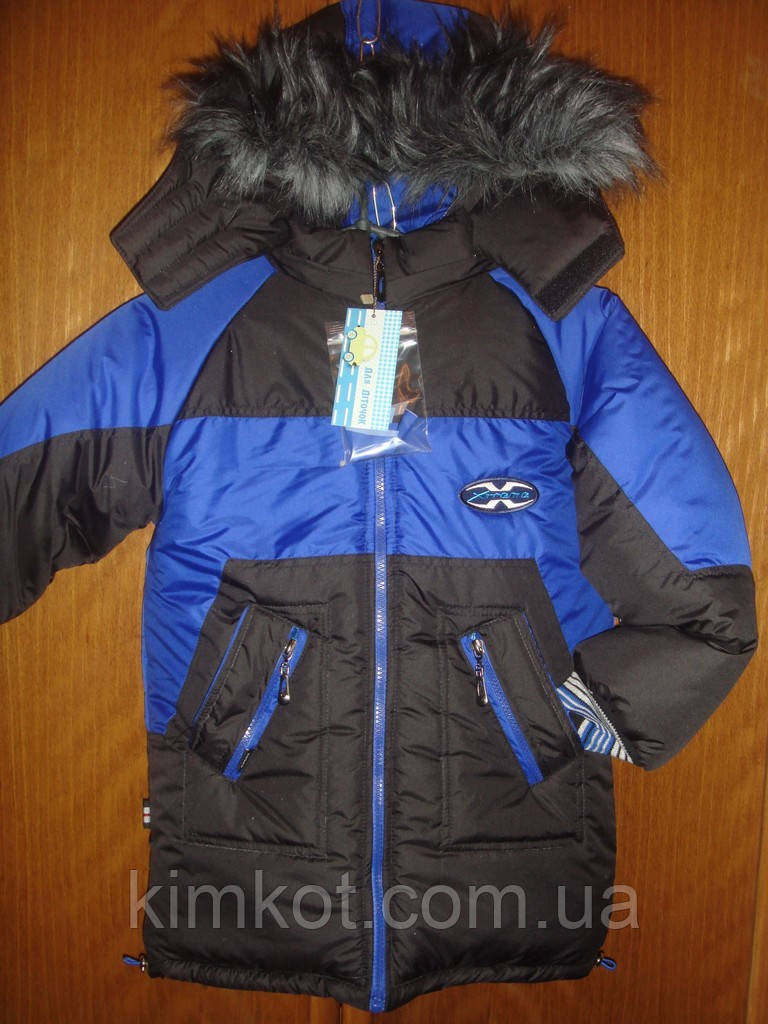 Дитячий зимовий комбінезон (куртка + напівкомбінезон) зріст 116 см і 122 см