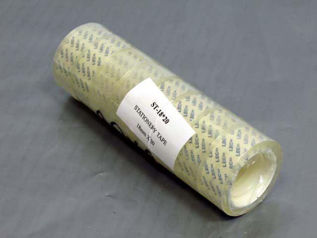 Скотч канцелярський (20м\8шт) Комет(18х20) (1 пач.), фото 1