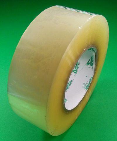 Скотч пакувальний 48мм\220м\45мк (чесний метраж) "Супер Торба"(Ø 14\вага 2,92) (6 шт), фото 1