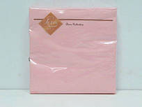 Серветки паперові святкові сервірувальні (ЗЗхЗЗ, 20шт) Luxy Рожева (3-10) (1 пач.)