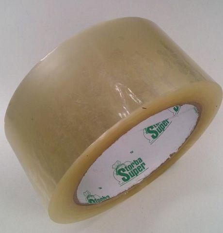 Скотч пакувальний 48мм\ 85м\45мк (чесний метраж) "Супер Торба"(Ø 10,7\вага 1,2) (6 шт), фото 1