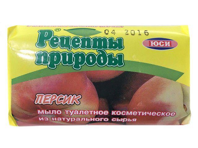 Туалетне косметичне мило "ЮСІ" (70 г) ПерсиК (1 шт.), фото 1