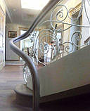 Ковані сходи, огородження сходів, фото 5