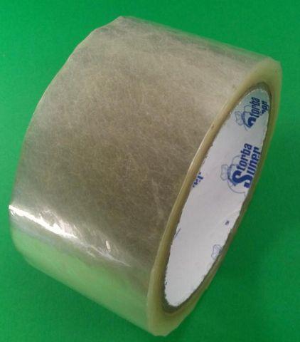 Скотч пакувальний 48мм\ 45м\40мк (чесний метраж) "Супер Торба"(Ø 9,6\вага 0,46) (6 шт), фото 1