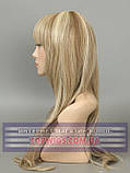 Довга перука з термоволосся Samantha світло-русявий колір, фото 3