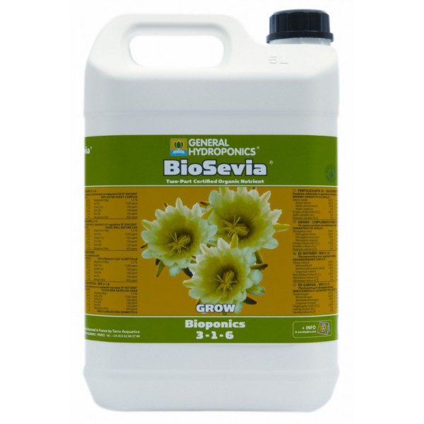 Органічне добриво Terra Aquatica Sevia Bioponics Grow (GHE BioSevia Grow) (5. Оригінал. Франція