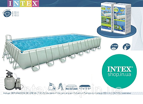Каркасний Басейн Intex 28362 /26362 (732 х 366 х 132 см.), фото 1