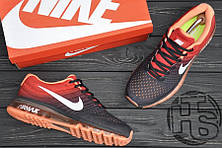 Чоловічі кросівки Nike Air Max 2017 Red/Black/Orange 849559-100, фото 3