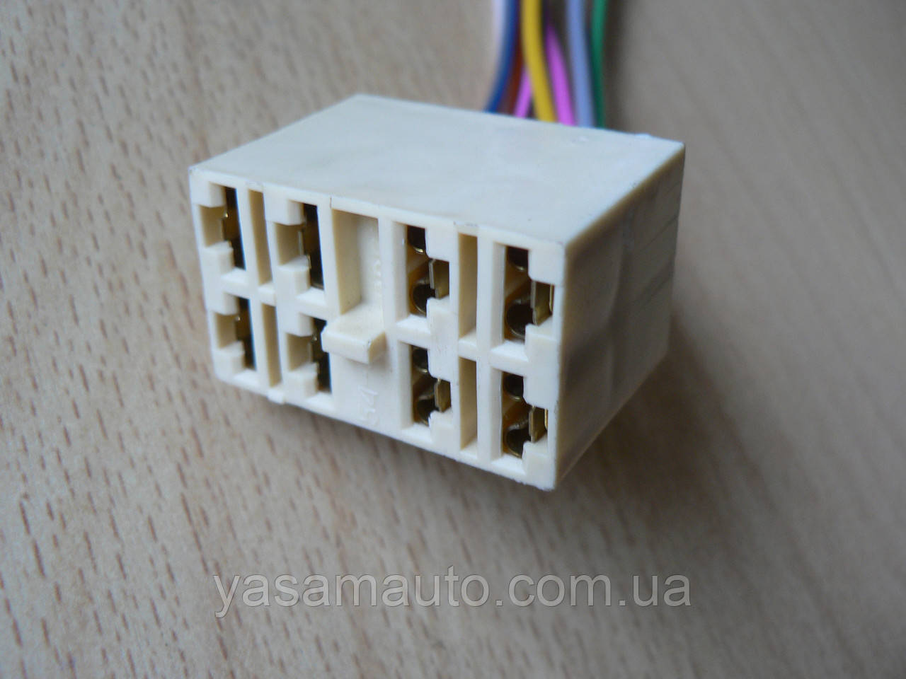 Колодка Фишка разъем проводки ВАЗ ГАЗ кнопки света на 8 контакта мама ...