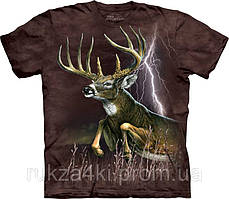 3D футболка The Mountain 103363 Deer Lightning