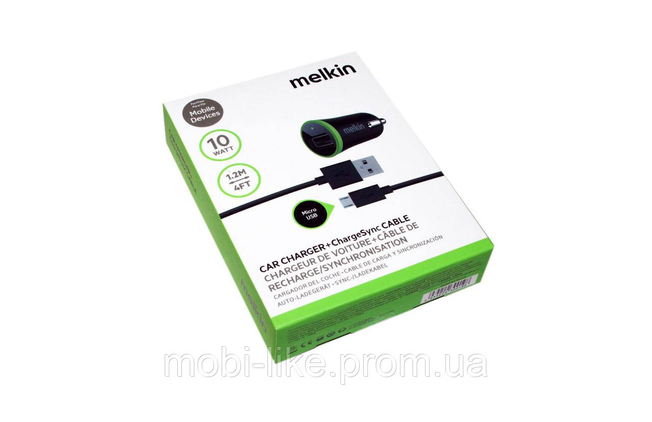 Автомобільний ЗП MELKIN BLACK (2 USB Port/2.1A)