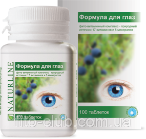 Фіто-вітамінний комплекс Формула для очей 100табл.