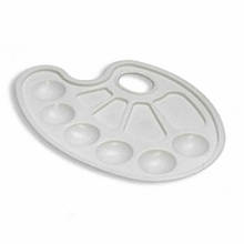 Пензлики палітри склянки