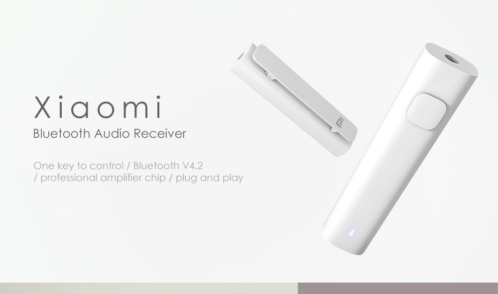 Адаптер Xiaomi Bluetooth Audio Receiver для навушників 3.5 мм
