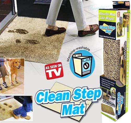 Придверний килимок Clean Step Mat, килимок брудозахисний - фото 2 - id-p569296825