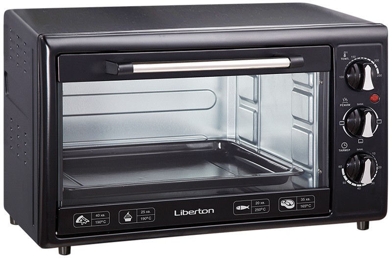 Електродуховка Liberton LEO-350 Black