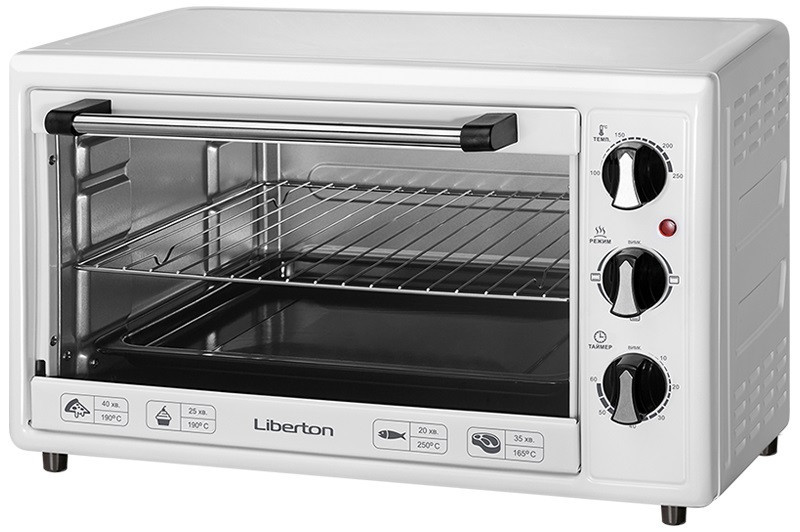 Електродуховка Liberton LEO-350 White